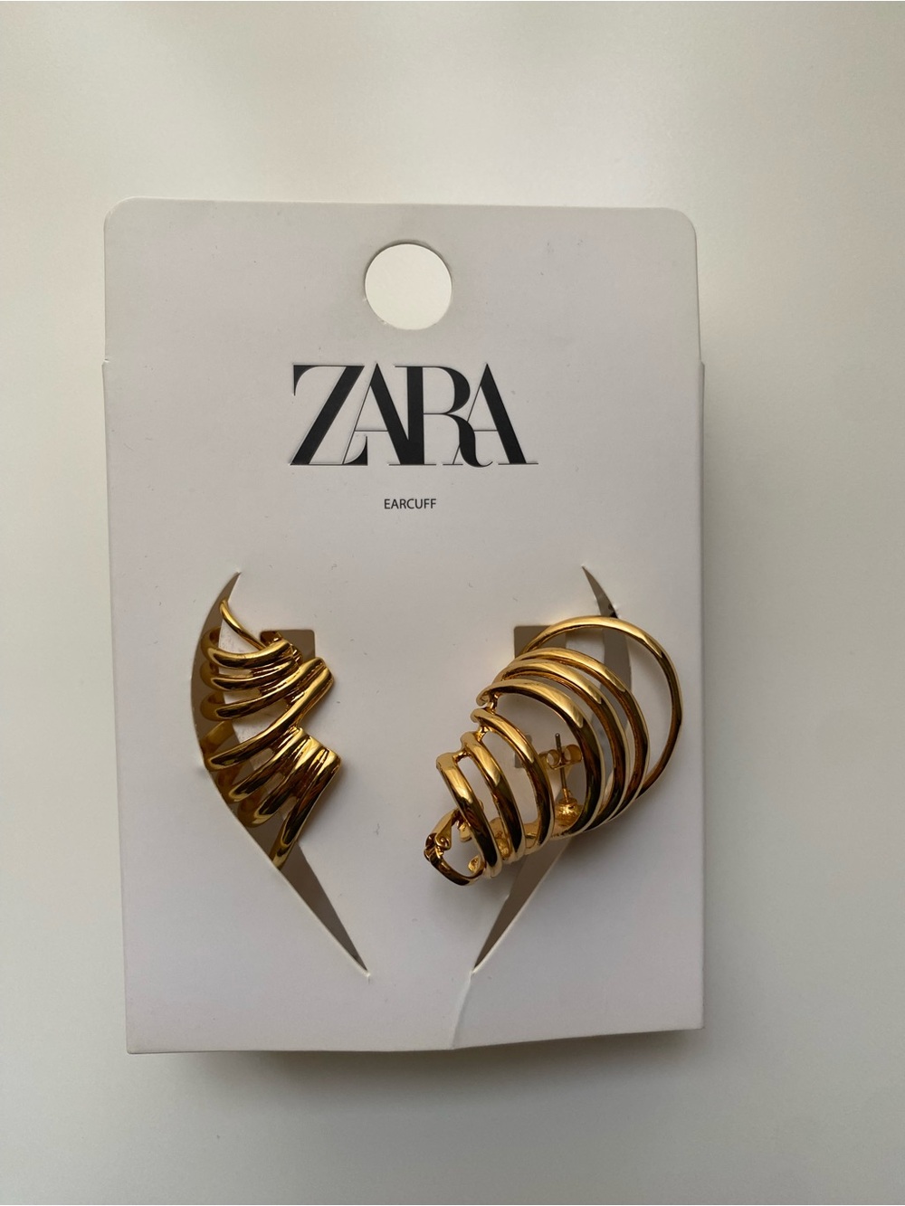 ZARA EAR CUFFS EARRINGS IN GOLD COLOR FASHION EARRINGS - Picture 6 of 7
